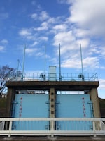 つげ義春の「鳥師」に登場する水門。