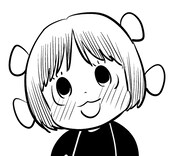 ふみふみこが描いたピノコ。