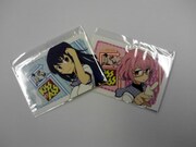 対象書店で先着順に配布されるICカードステッカー2種類。