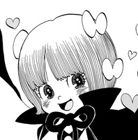 みもりが描いたピノコ。