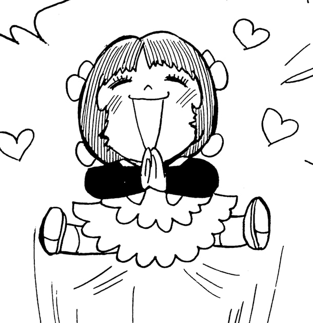 種村有菜が描いたピノコ。