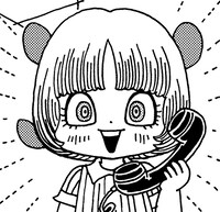 山本ルンルンが描いたピノコ。