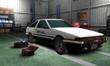 「頭文字D パーフェクトシフト ONLINE」のゲーム画面。(c)しげの秀一／講談社 (c)SEGA All manufacturers, cars, names, brands and associated imagery featured in this game are trademarks and/or copyrightedmaterials of their respective owners. All rights reserved.