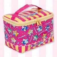 バニティポーチの「レトロ柄」ピンク。(C)Naoko Takeuchi (C)武内直子・PNP・東映アニメーション