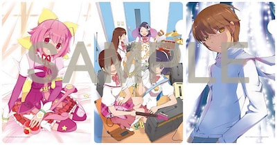 「神のみぞ知るセカイ」24巻限定版に付属しているクリアファイルセット。