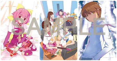 「神のみぞ知るセカイ」24巻限定版に付属しているクリアファイルセット。