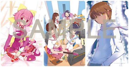 「神のみぞ知るセカイ」24巻限定版に付属しているクリアファイルセット。