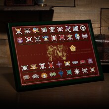 「ONE PIECE 15th Anniversary 海賊旗コンプリートピンズコレクション」セットI (c)尾田栄一郎／集英社・フジテレビ・東映アニメーション