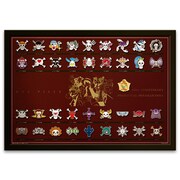 「ONE PIECE 15th Anniversary 海賊旗コンプリートピンズコレクション」セットI (c)尾田栄一郎／集英社・フジテレビ・東映アニメーション