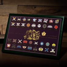 「ONE PIECE 15th Anniversary 海賊旗コンプリートピンズコレクション」セットII (c)尾田栄一郎／集英社・フジテレビ・東映アニメーション