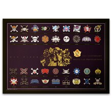 「ONE PIECE 15th Anniversary 海賊旗コンプリートピンズコレクション」セットII (c)尾田栄一郎／集英社・フジテレビ・東映アニメーション