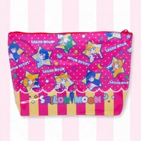 ポーチの「レトロ柄」ピンク。(C)Naoko Takeuchi (C)武内直子・PNP・東映アニメーション