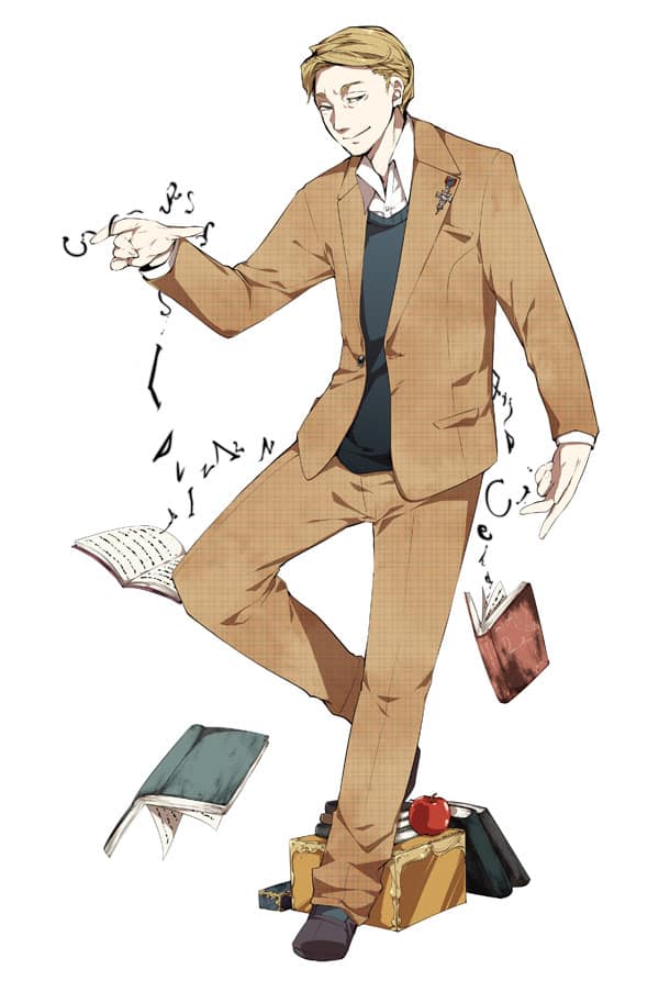 文豪sd企画で ダ ヴィンチ コード 作者が異能力者に コミックナタリー