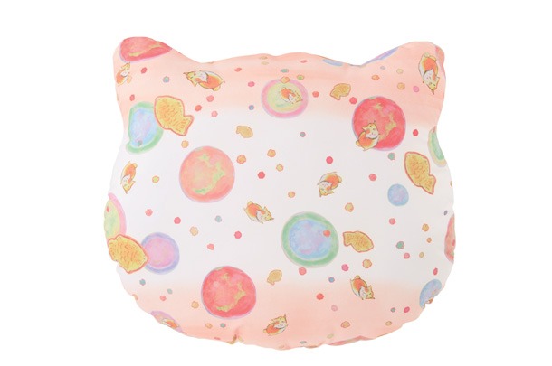 B賞「まんぷくッション」の裏面。(c)緑川ゆき・白泉社／「夏目友人帳」製作委員会