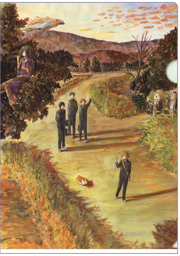 G賞「ステーショナリー」A4クリアファイル（セット3）(c)緑川ゆき・白泉社／「夏目友人帳」製作委員会