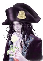 主人公の死刑執行人シャルル＝アンリ・サンソン。(c)坂本眞一／週刊ヤングジャンプ／集英社