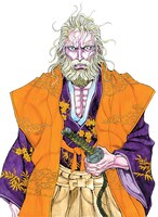 山口貴由「魔剣豪画劇」の塚原卜伝。