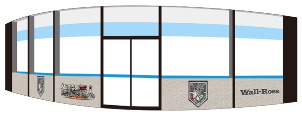 「進撃の巨人 オリジナル装飾店」のイメージ。