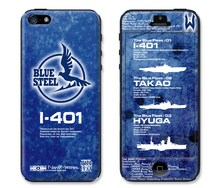 Ark Performance「蒼き鋼のアルペジオ」の「蒼き艦隊iPhone5・5s専用プロテクター」。2500円。