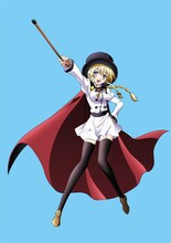 洲崎綾演じるリカンツ＝シーベリー。(C)なかま亜咲・eb刊/ペンギン帝国