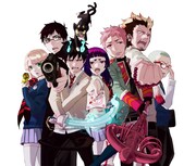 「青の祓魔師」のキャラクター。果たして1位は誰の手に。