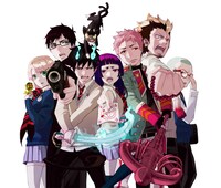 「青の祓魔師」のキャラクター。果たして1位は誰の手に。