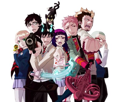 「青の祓魔師」のキャラクター。果たして1位は誰の手に。