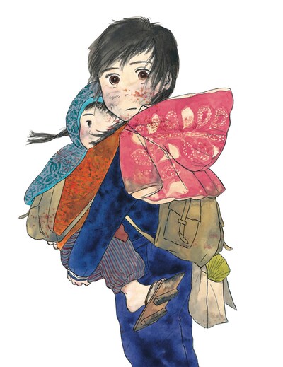 おざわゆきの新連載「あとかたの街」カット