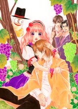 有田直央による新連載「きみは毛布にくるまって」扉イラスト。