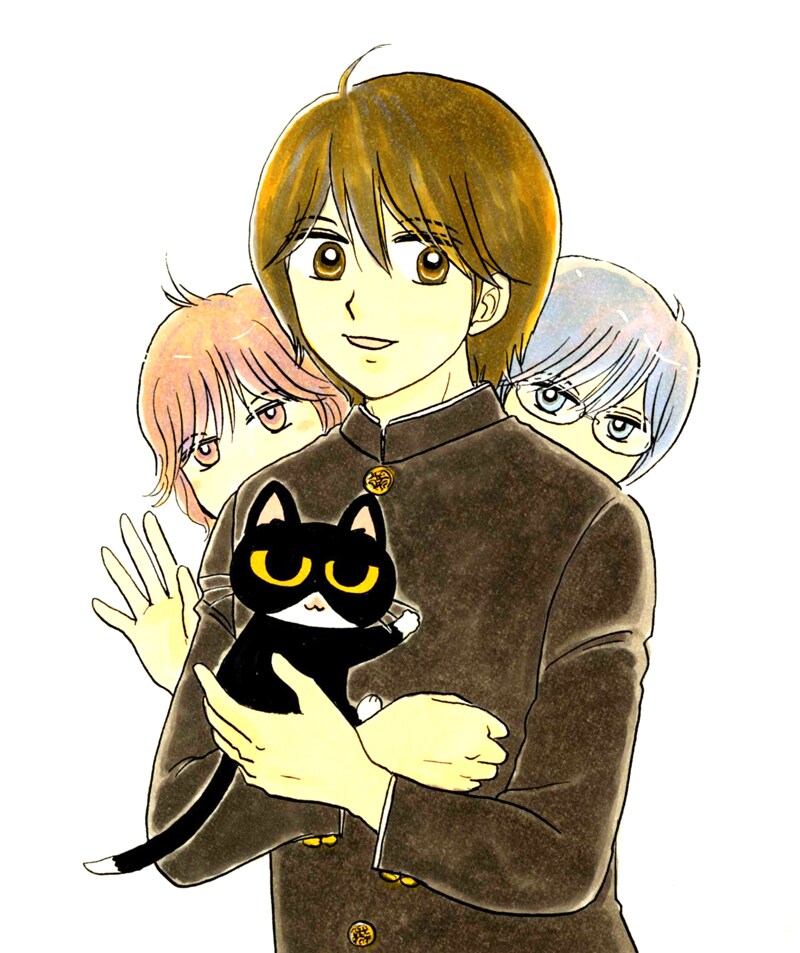 桑田乃梨子の新連載「スキップ倶楽部」カット。(c)桑田乃梨子／新書館