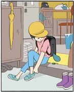 クリハラタカシの作品より。