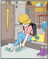 クリハラタカシの作品より。