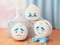 「メソがまぐちポーチ」全3種。(c)FURYU CORPORATION 2014. All Rights Reserved. (c)うすた京介・スタジオジレッタ／集英社・TBS