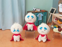 「メソぬいぐるみ」全3種(c)FURYU CORPORATION 2014. All Rights Reserved. (c)うすた京介・スタジオジレッタ／集英社・TBS