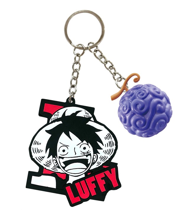 H賞「悪魔の実キーホルダー」ルフィ (c)尾田栄一郎／集英社・フジテレビ・東映アニメーション