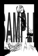 「いいんちょ。」6巻の初回特典冊子より、松本嵩春の作品。