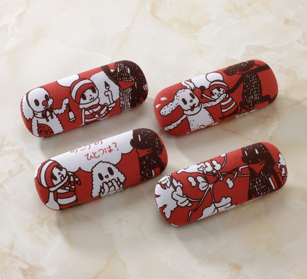 「オチビサン」公式ショップ・まめつぶ屋のグッズ。(c)MOYOCO ANNO/Cork