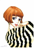 「鼻下長紳士回顧録」カット (c)MOYOCO ANNO/Cork