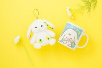 「ラムネ マスコット＆マグカップ」