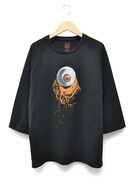 目玉おやじがこちらを見つめる、「ゲゲゲの鬼太郎」Tシャツ