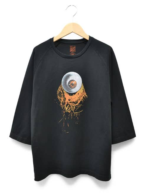 目玉おやじがこちらを見つめる ゲゲゲの鬼太郎 Tシャツ コミックナタリー