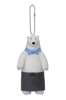 E賞「ぬいぐるみマスコット」シロクマくん (c)ヒガアロハ・小学館／しろくまカフェ製作委員会 2012