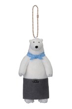 E賞「ぬいぐるみマスコット」シロクマくん (c)ヒガアロハ・小学館／しろくまカフェ製作委員会 2012