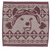 F賞「ジャガードハンドタオル」グリズリーくん (c)ヒガアロハ・小学館／しろくまカフェ製作委員会 2012
