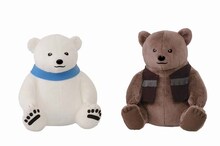 ラストワン賞「シロクマくん・グリズリーくん幼少期ぬいぐるみセット」(c)ヒガアロハ・小学館／しろくまカフェ製作委員会 2012