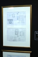 タウンハウスの背景設定画。