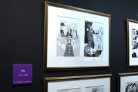 デビュー作「9th」のモノクロ原稿。