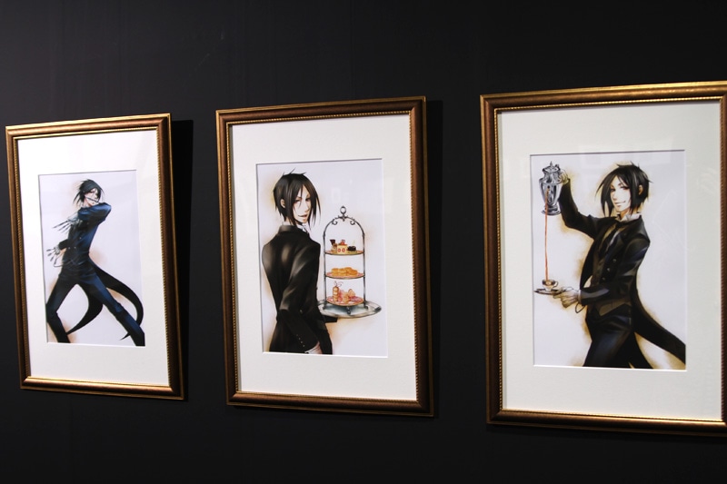「黒執事」単行本の表紙を飾ってきたイラスト群が一挙公開されている。