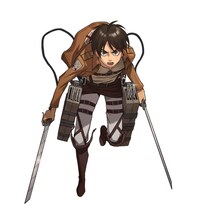 エレン・イェーガーのイメージイラスト。(c)諫山創・講談社／「進撃の巨人」製作委員会 (c)DeNA Co., Ltd.／