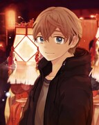 二星天「京都ゆうても端のほう」のカット。初の巻頭カラーにて登場した。